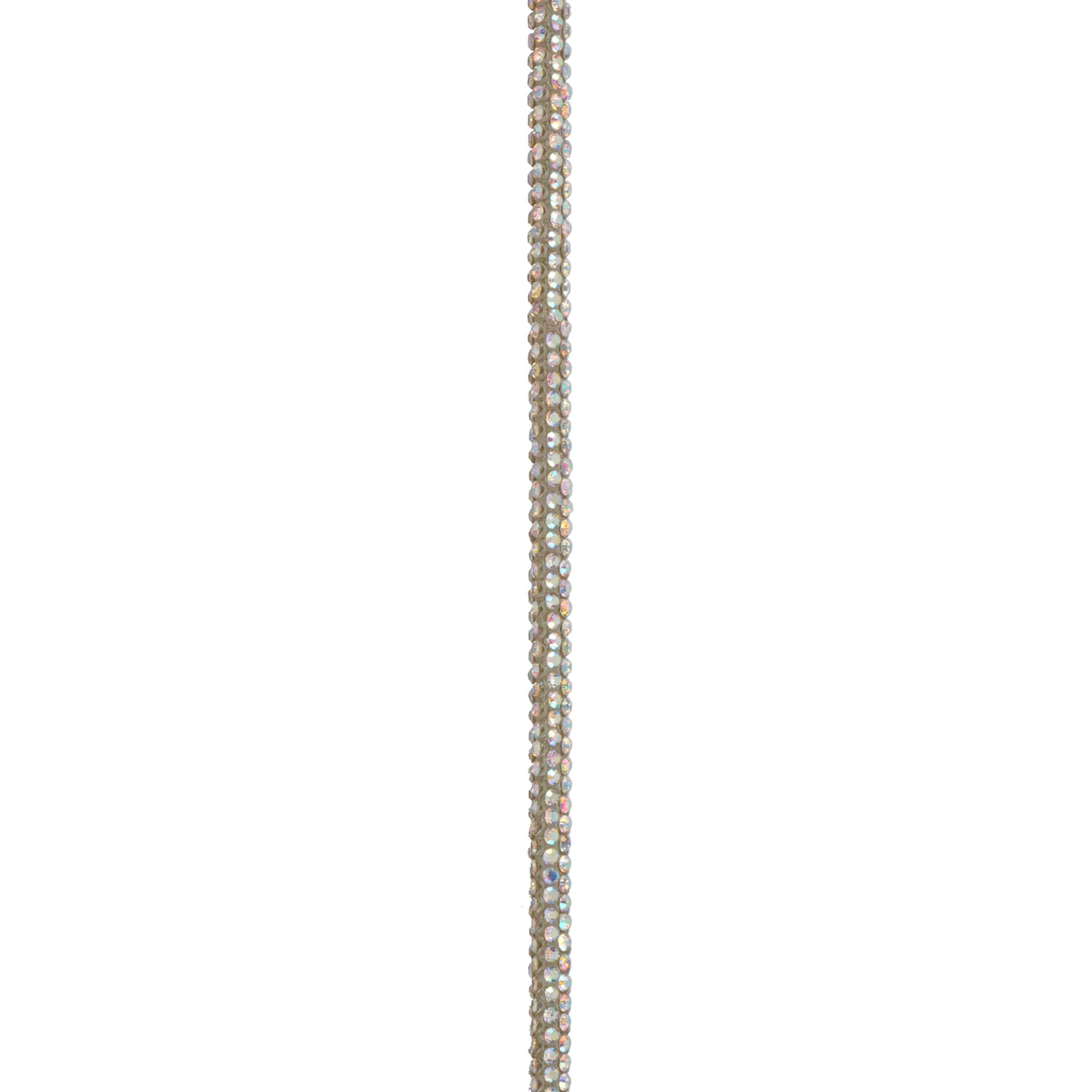 3.5mm Crystal AB Glass Rhinestone Cord, 6yd. by Bead Landing™